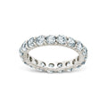 Sterling Silver Dainty Gracie CZ Eternity Ring